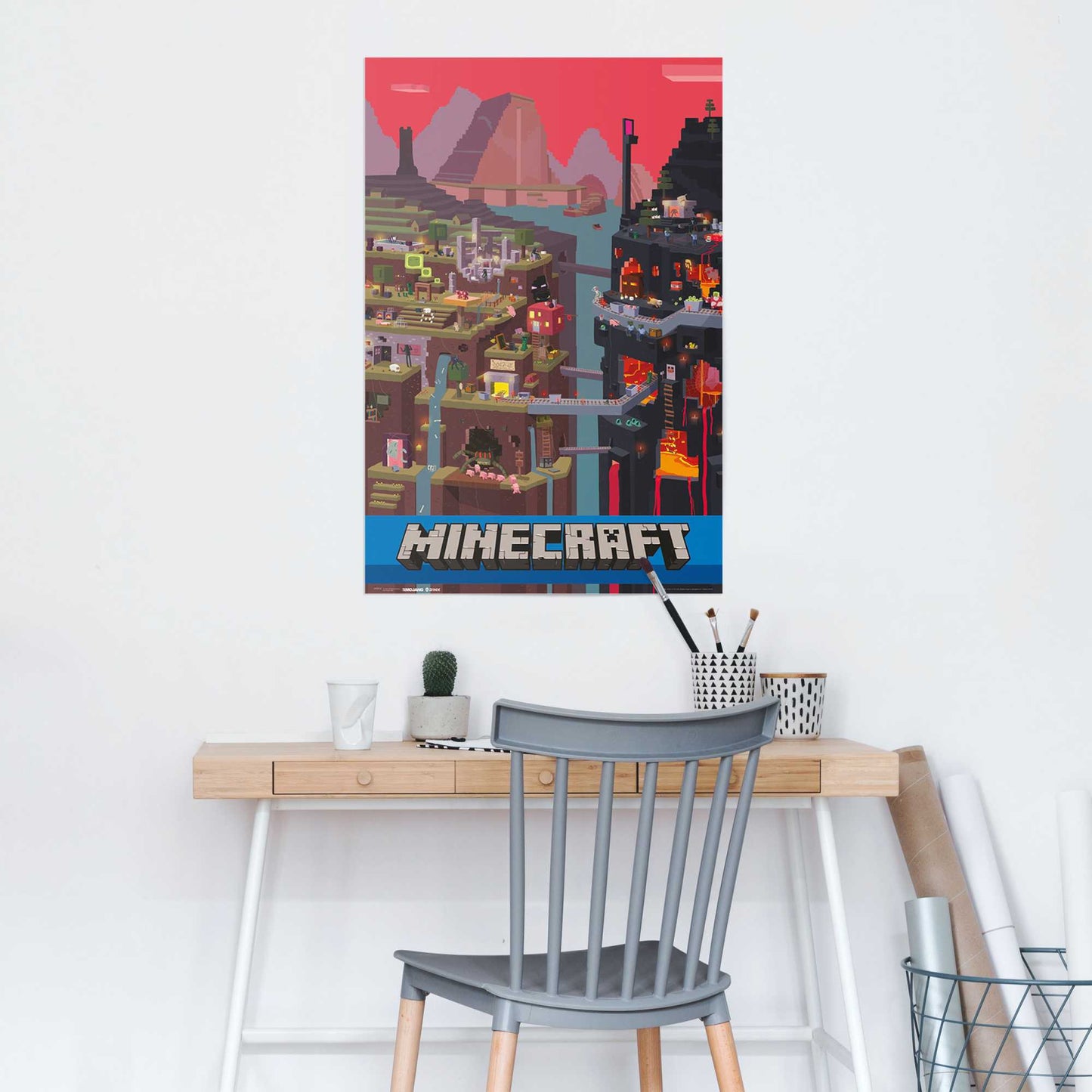 Poster Minecraft World 91,5x61