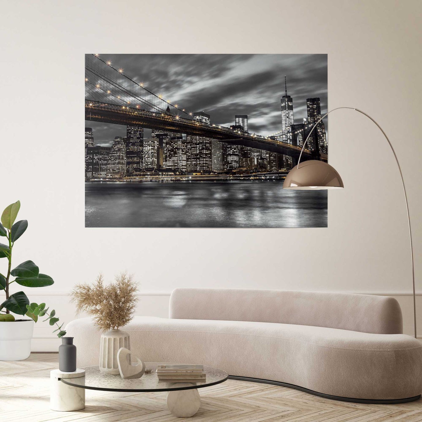 Giant Poster XXL Brooklyn Bridge 100x140