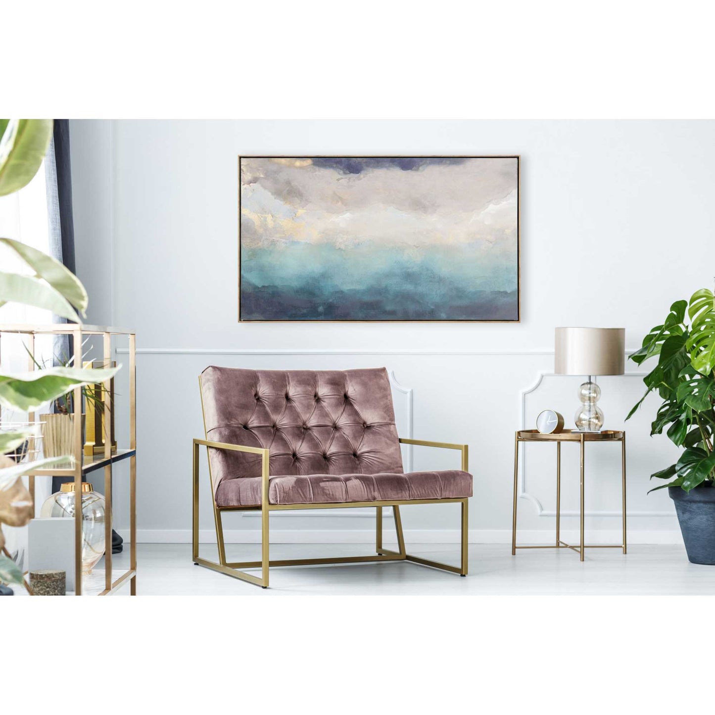 Leinwandbild Abstrakte Kunst 70x118
