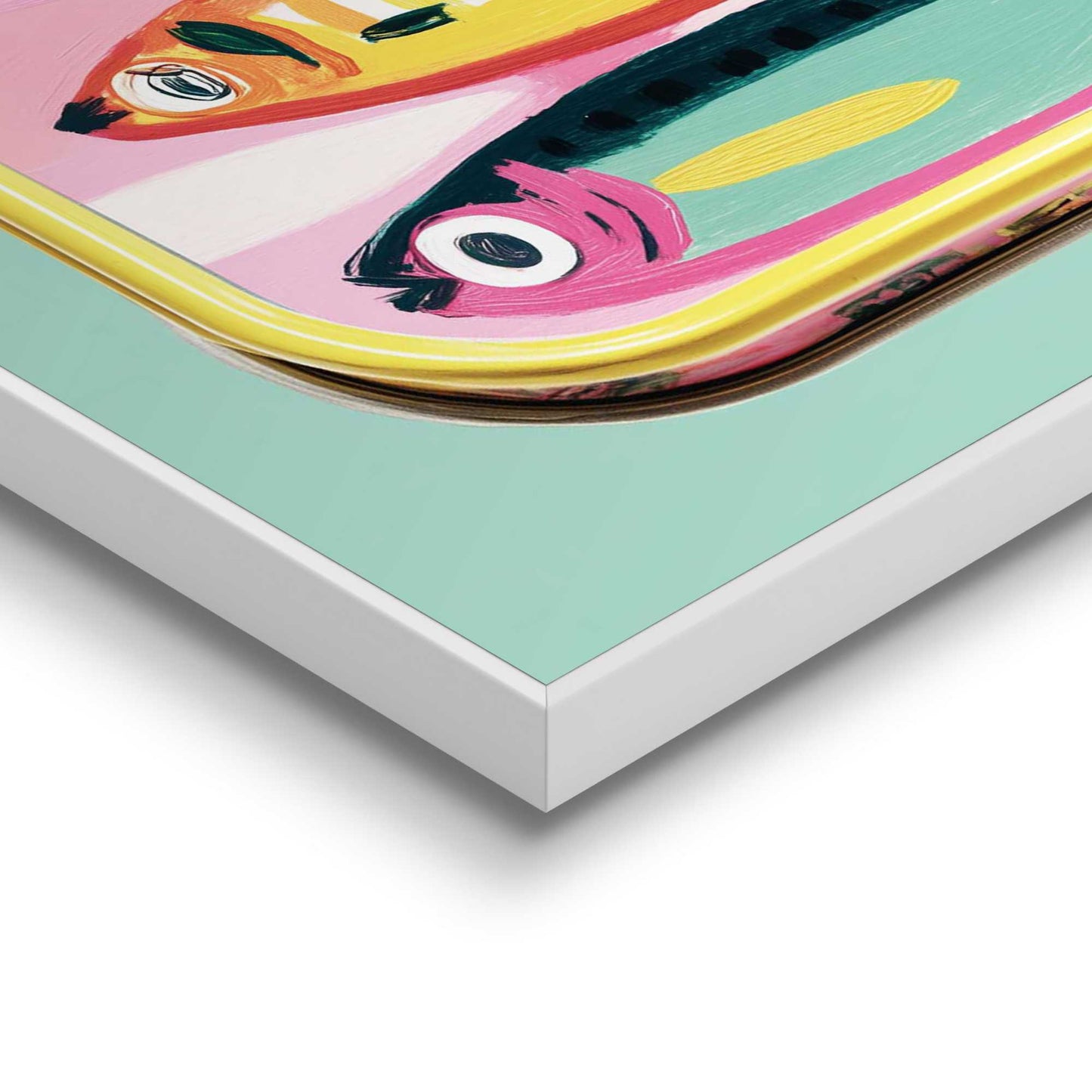 Gerahmtes Bild Bunte Sardinen 30x20