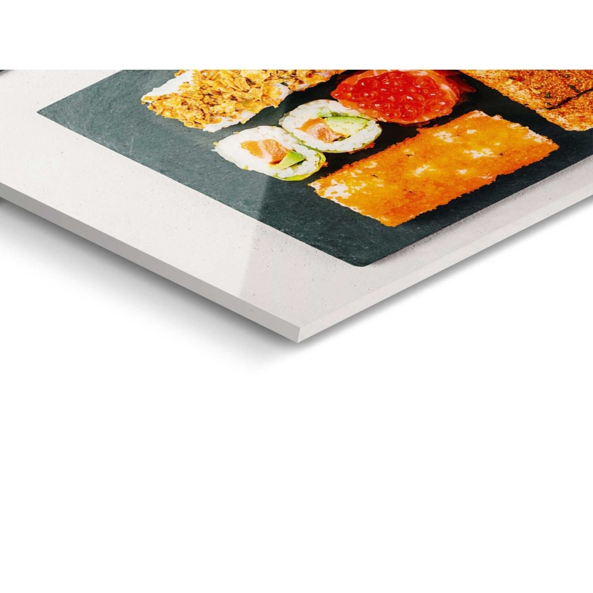Glasschilderij Sushi Menu 30x30 - Reinders