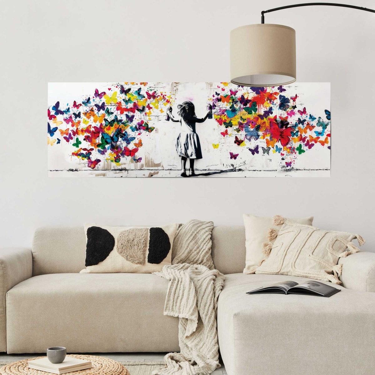 Poster Girl Spraying 53x158 - Reinders