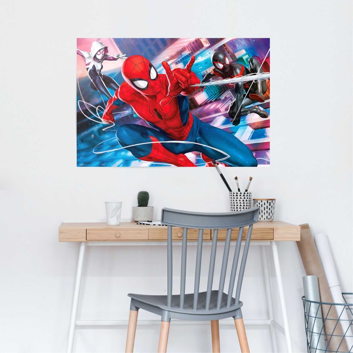 Poster Marvel Spiderman - Peter, Miles & Gwen 61x91,5 - Reinders