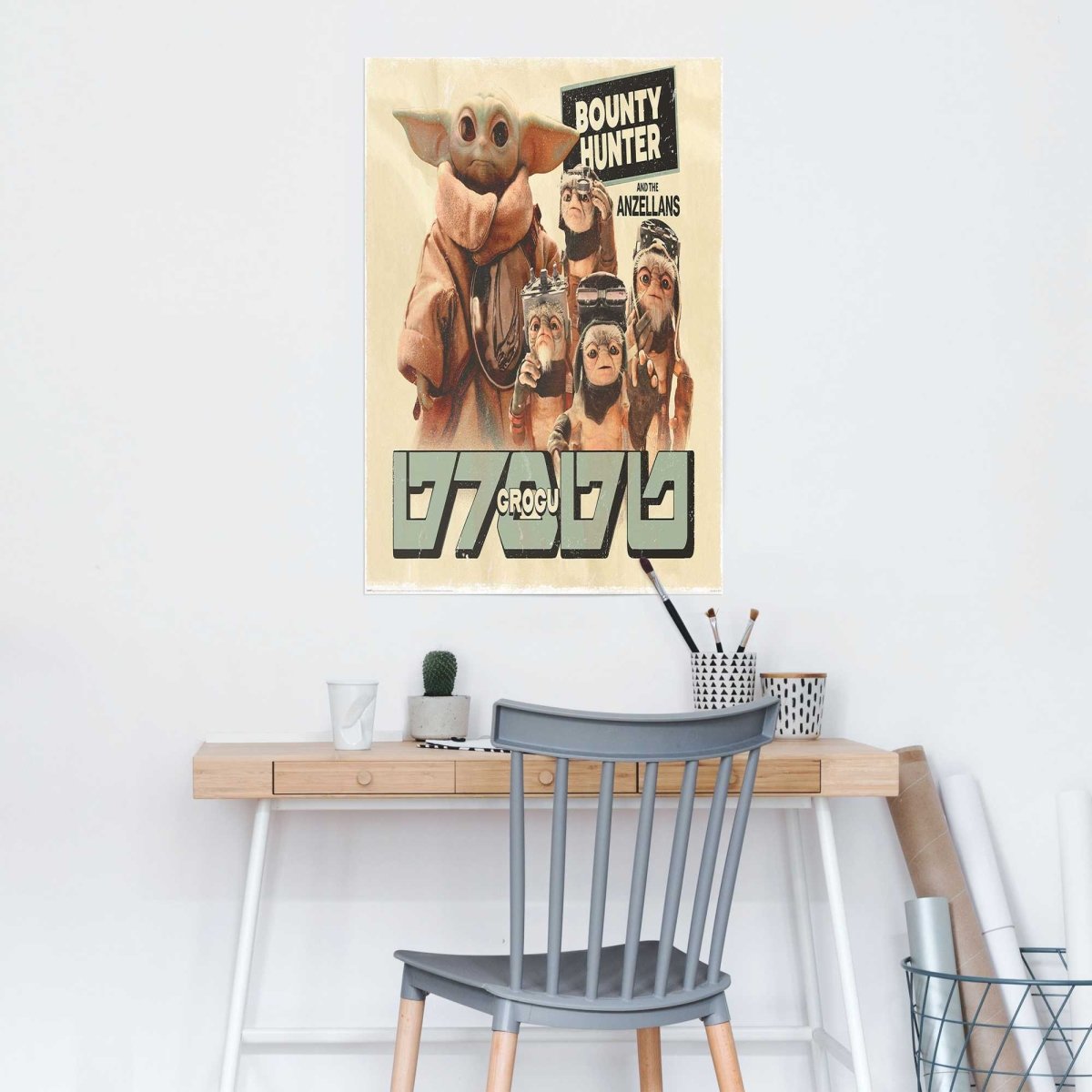 Poster The Mandalorian and Grogu - Bounty Hunter 91,5x61 - Poster - Reinders