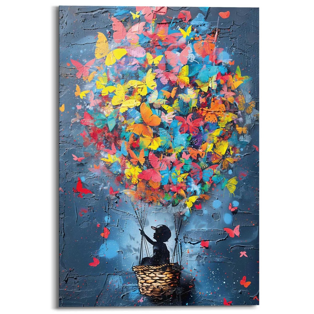 Schilderij Colourful Balloon 90x60 - Reinders