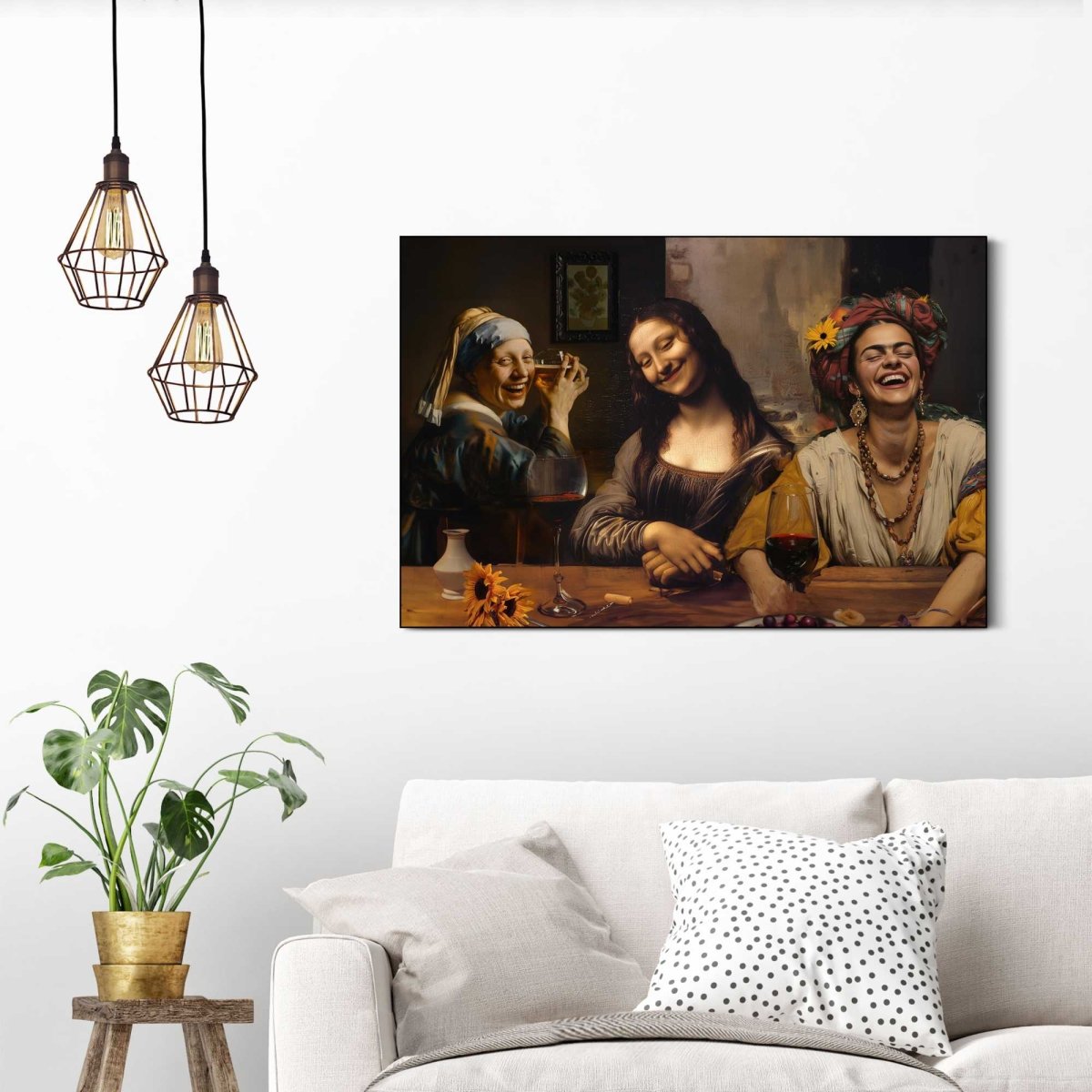 Schilderij Girls Night Out 60x90 - Reinders