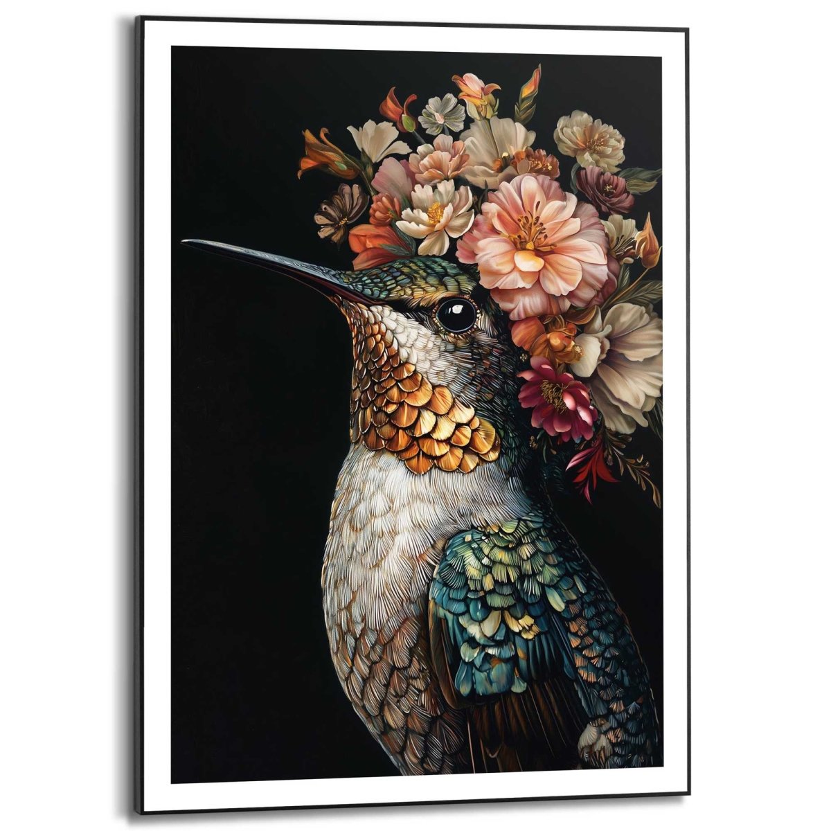 Schilderij Lovely Hummingbird 70x50 - Reinders