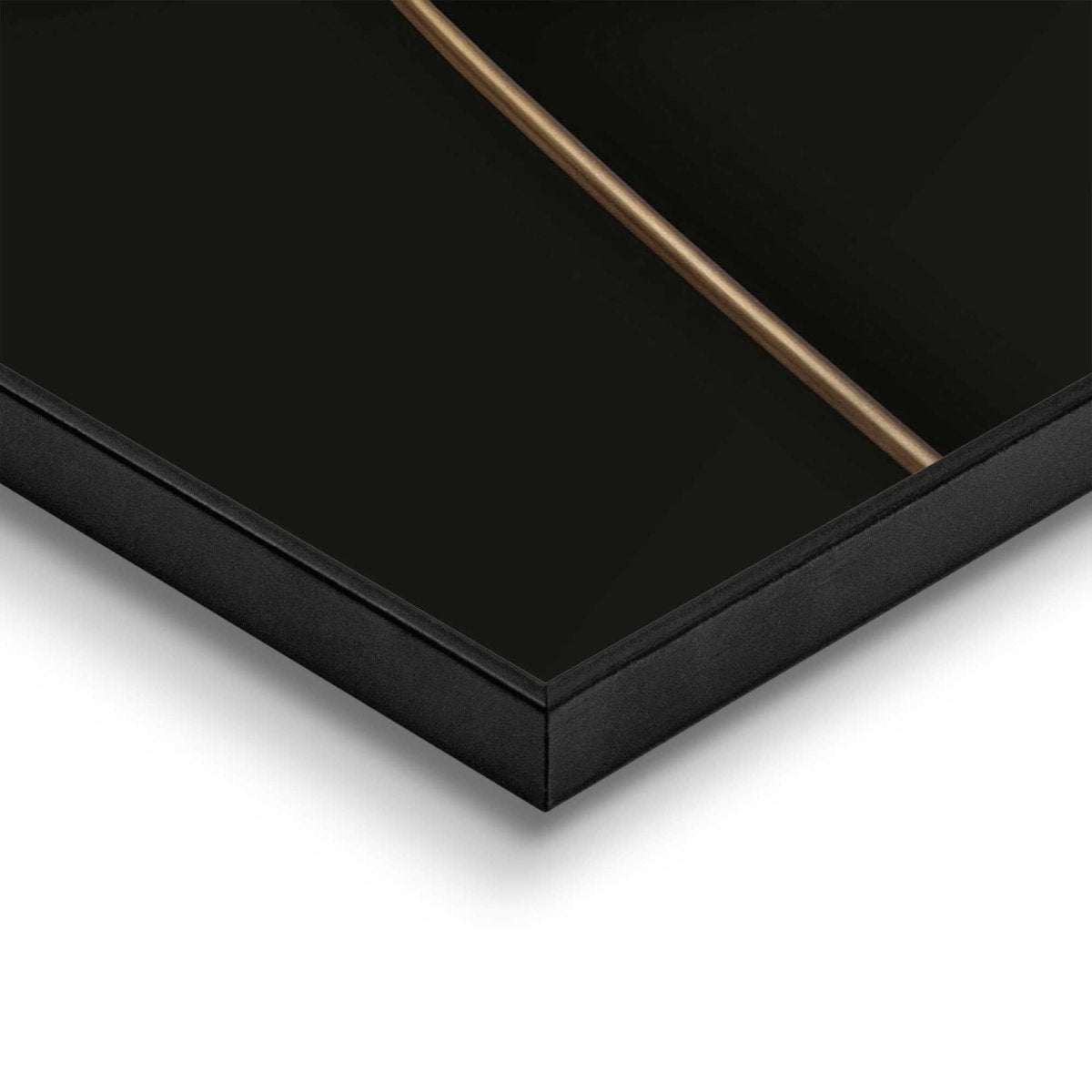 Schilderijen set Gold Black 40x30 - Slim Frame - Reinders