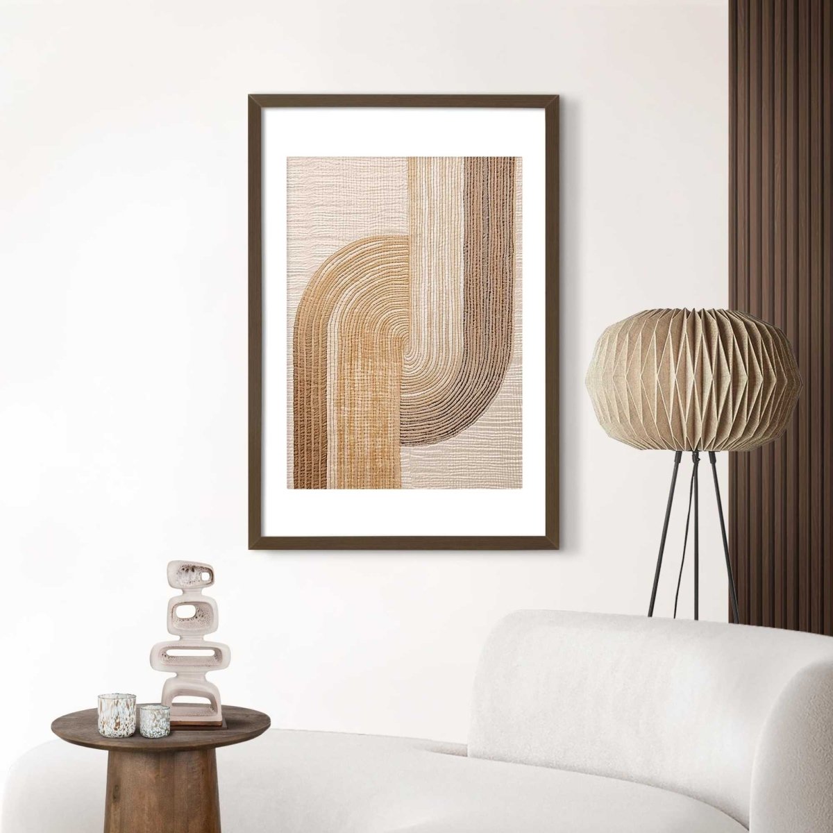 Wissellijst Poster 61x91,5 of 50x70 Walnoot - Reinders