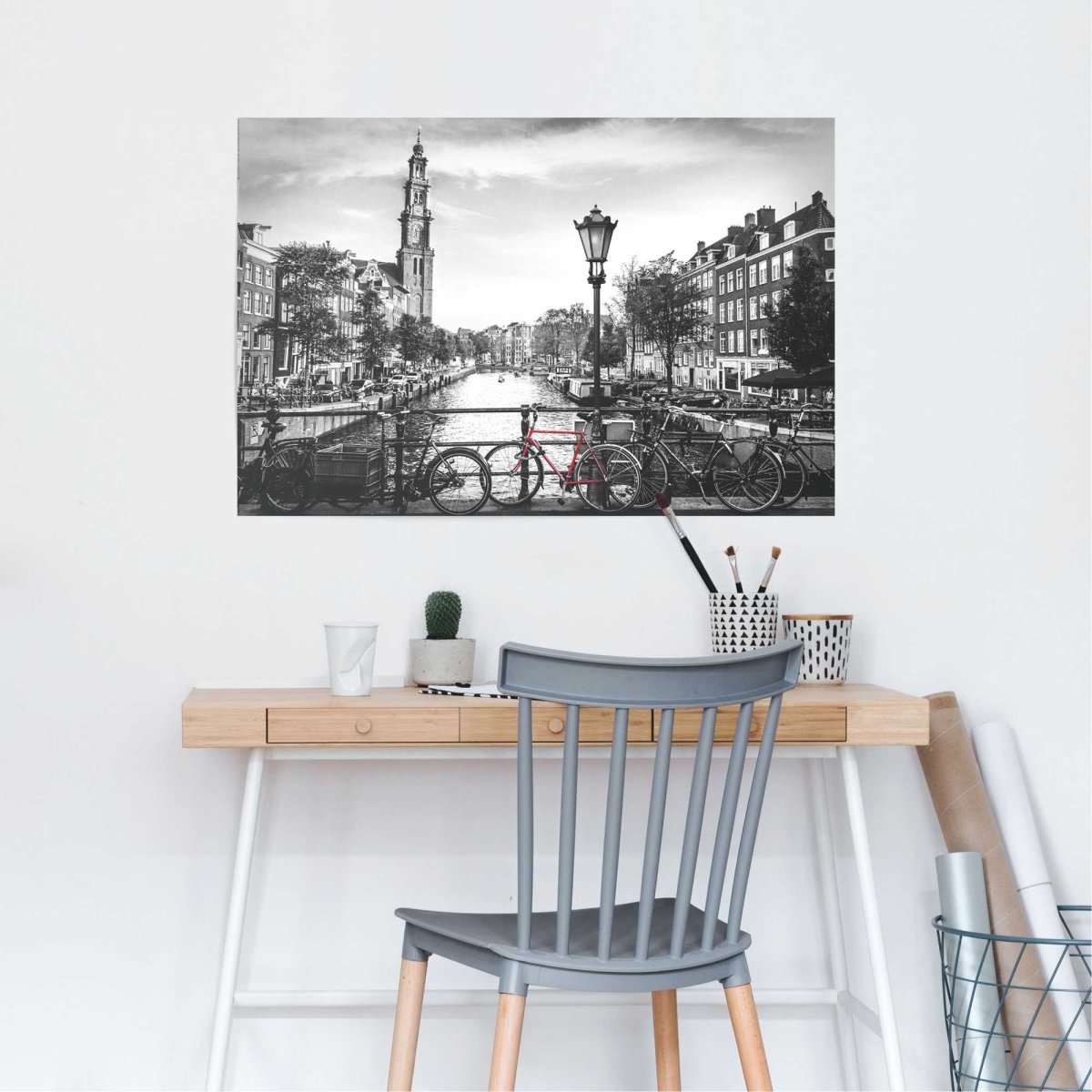 Poster Amsterdamse grachten 61x91,5 - Reinders