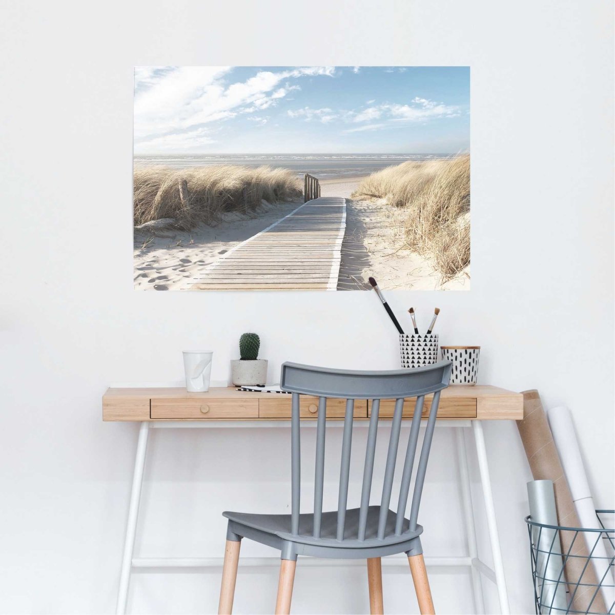 Poster Duinpad naar het strand 61x91,5 - Reinders