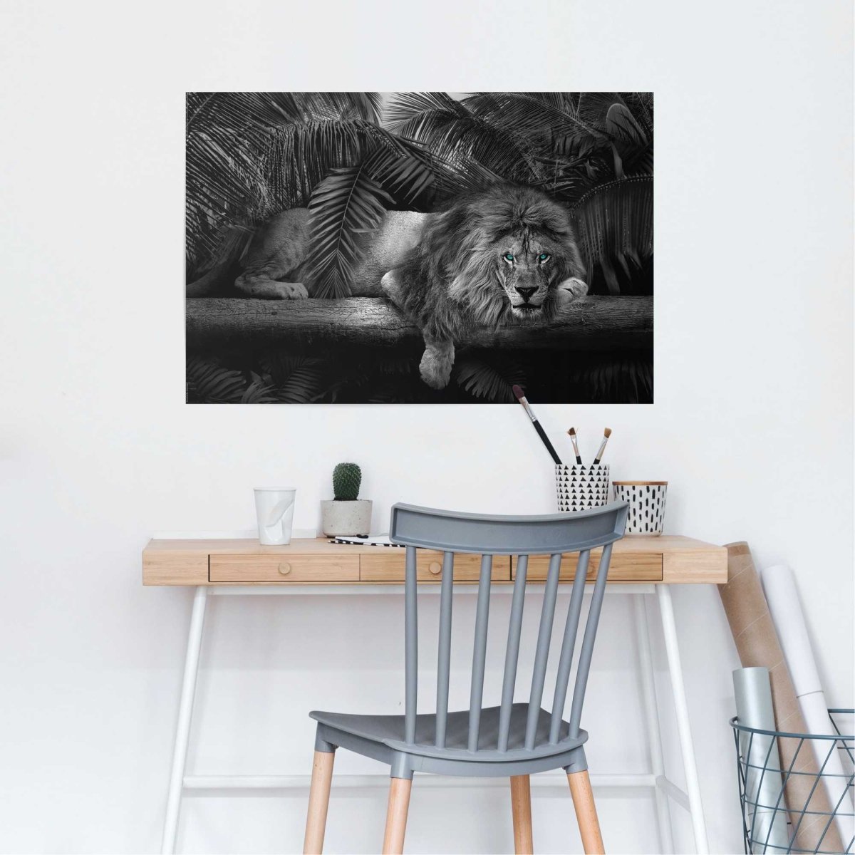 Poster Leeuw 61x91,5 - Reinders