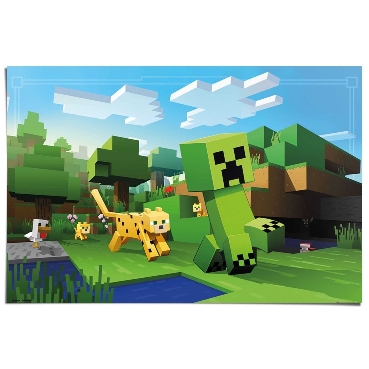 Poster Minecraft 61x91,5 - Reinders