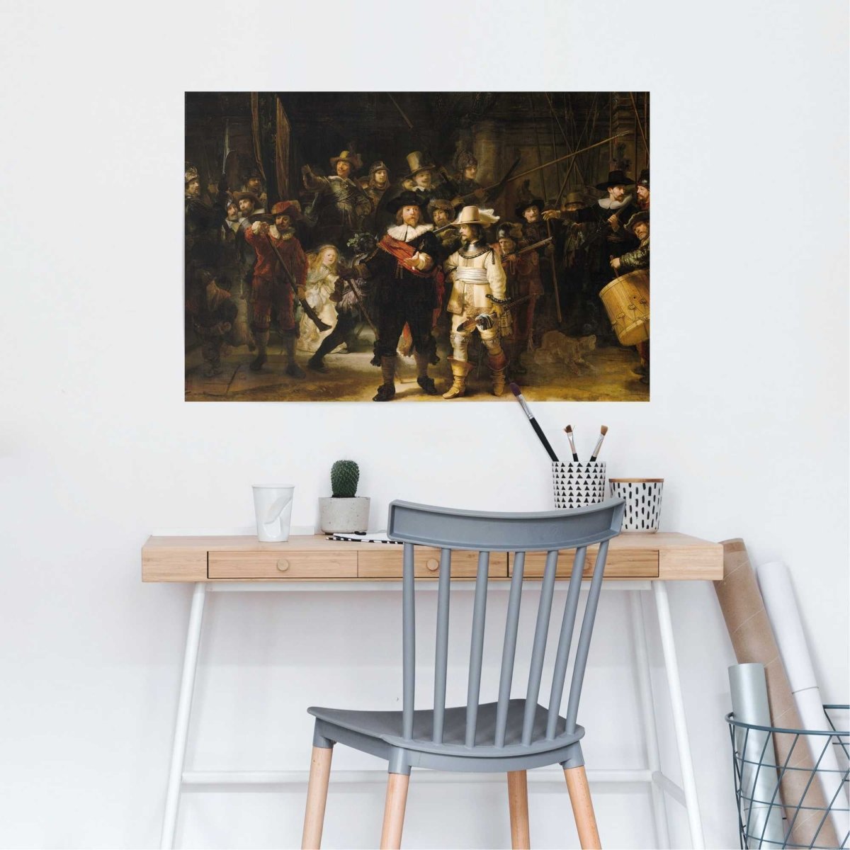 Poster Rembrandt Nachtwacht 61x91,5 - Reinders