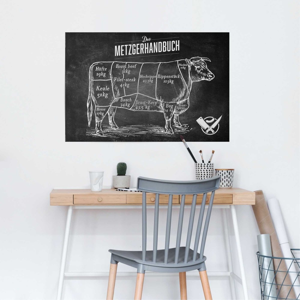 Poster Rundvlees 61x91,5 - Reinders