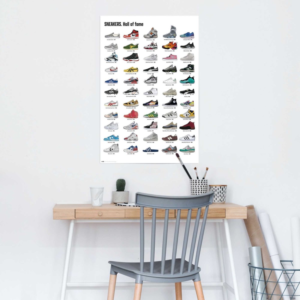 Poster Sneakers 91,5x61 - Reinders