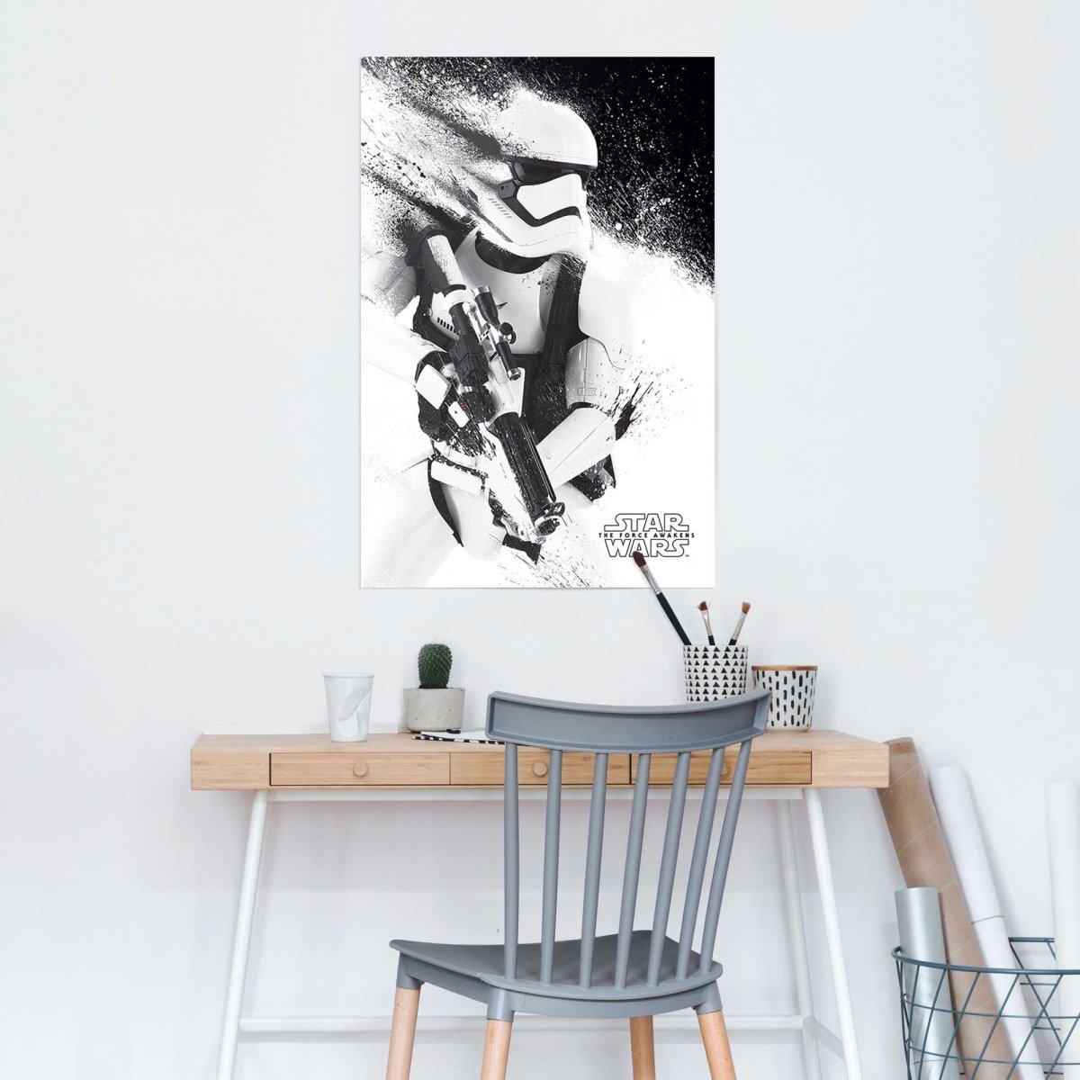 Poster STAR WARS EPISODE VII THE FORCE AWAKENS stormtrooper 91,5x61 - Reinders