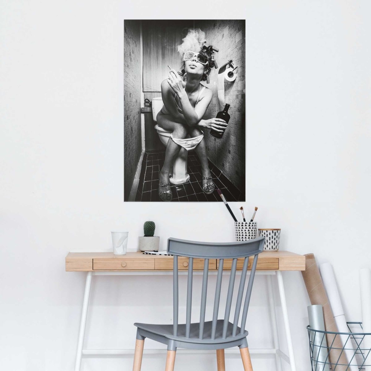 Poster Toilet 91,5x61 - Reinders