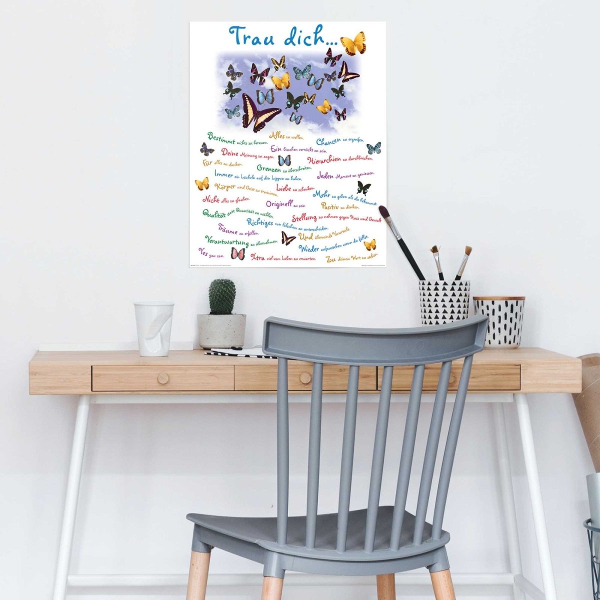 Poster Trau dich… 50x40 - Reinders