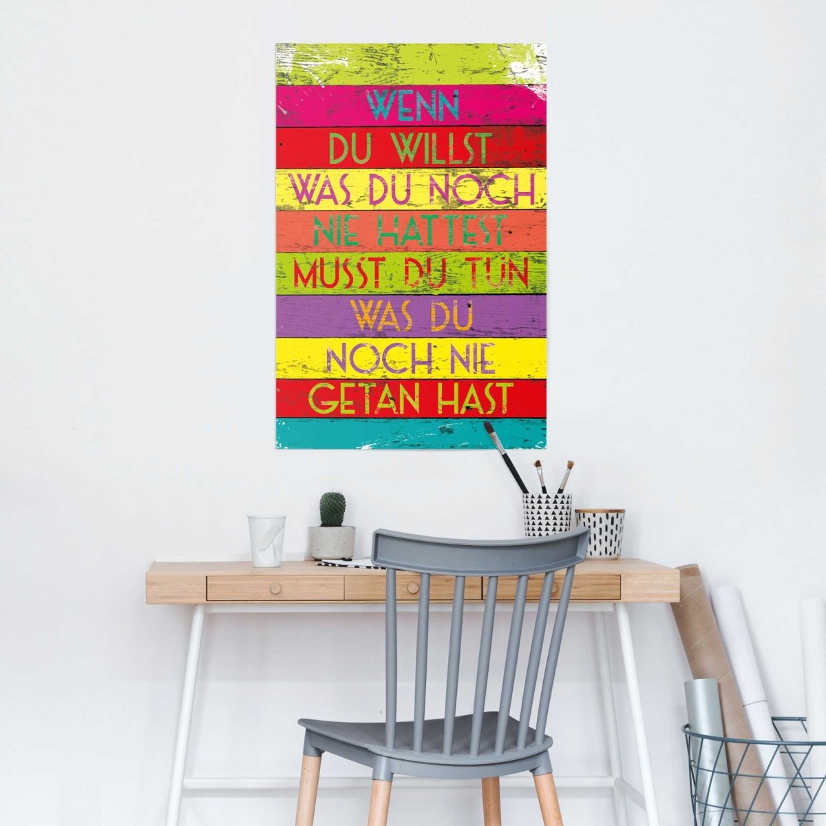 Poster Wenn du willst 91,5x61 - Reinders