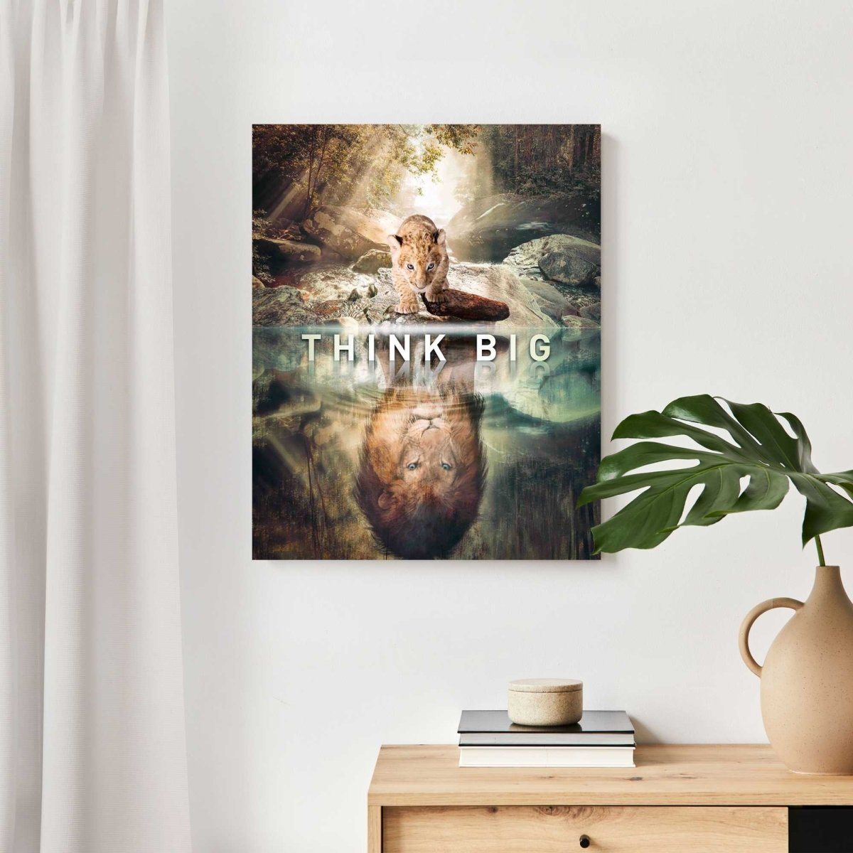 Schilderij Believe in yourself 50x40 - Reinders