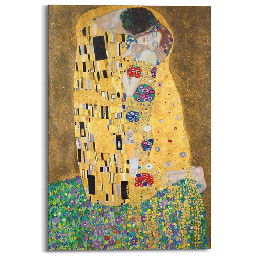 Wandbild Klimt Der Kuss 90x60