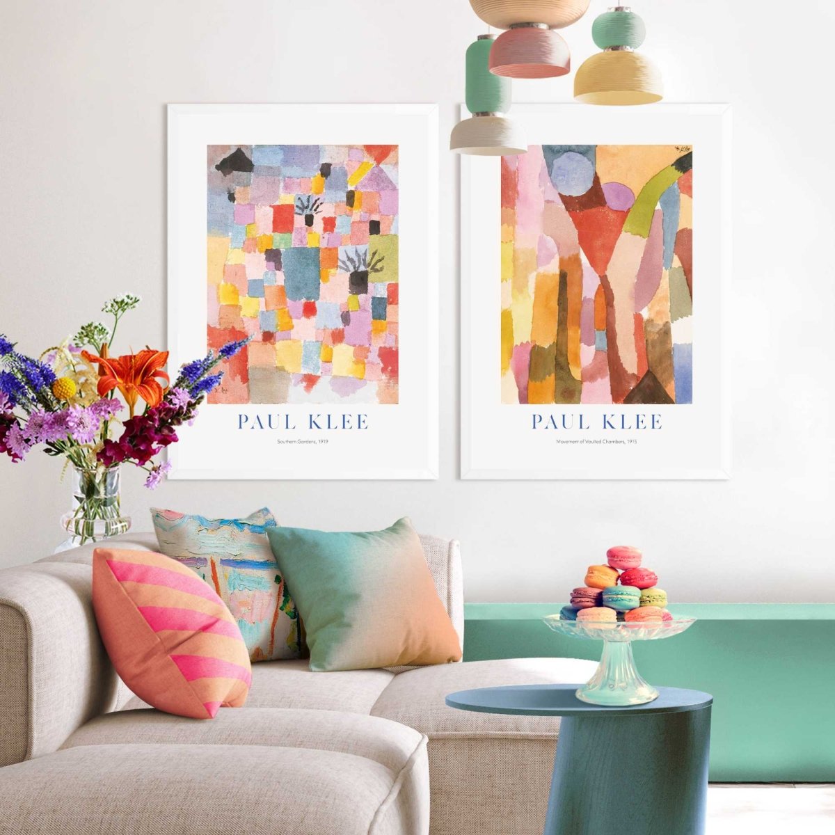 Schilderijen set Paul Klee Colour Set 70x50 - Reinders