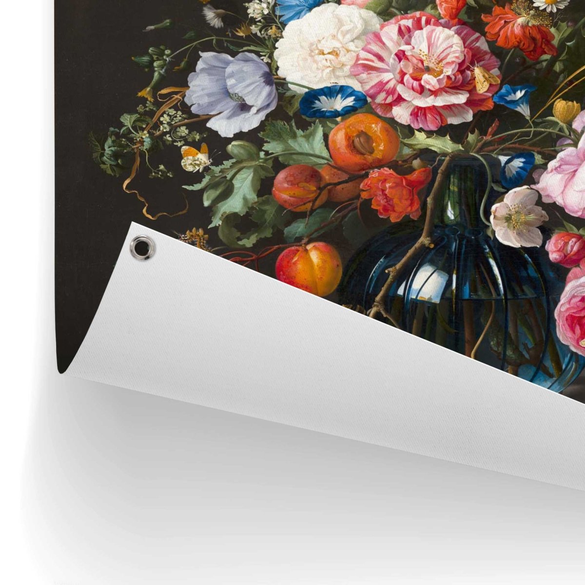 Tuinposter De Heem Vaas met bloemen 80x60 - Reinders