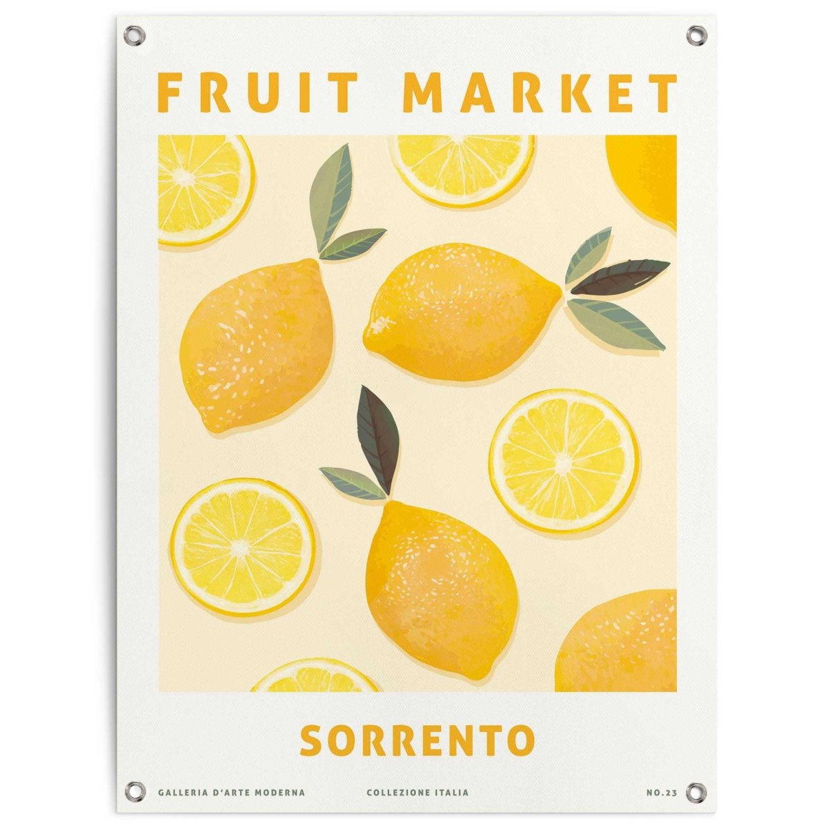 Tuinposter Lemons 80x60 - Reinders