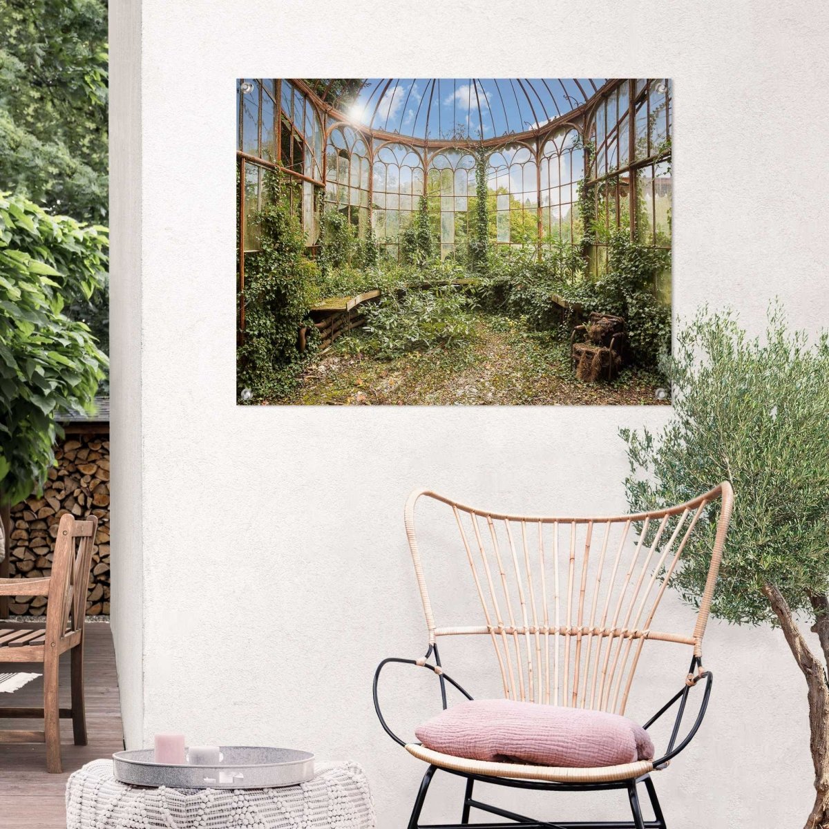 Tuinposter Tuinpaviljoen 60x80 - Reinders