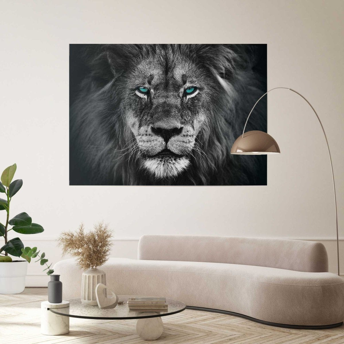 XXL Poster Leeuw 100x140 - Reinders