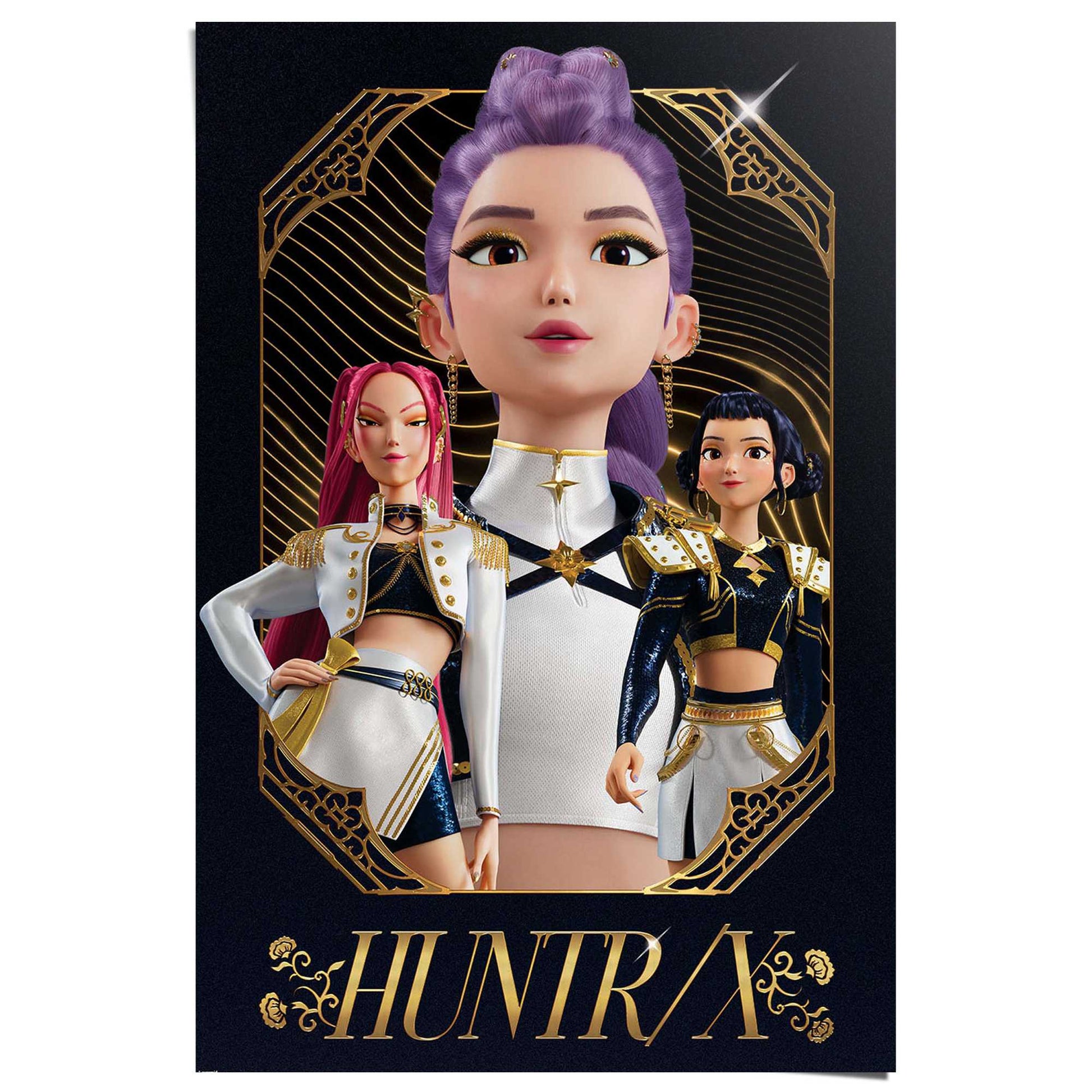 Poster K-Pop - Demon Hunters 91,5x61