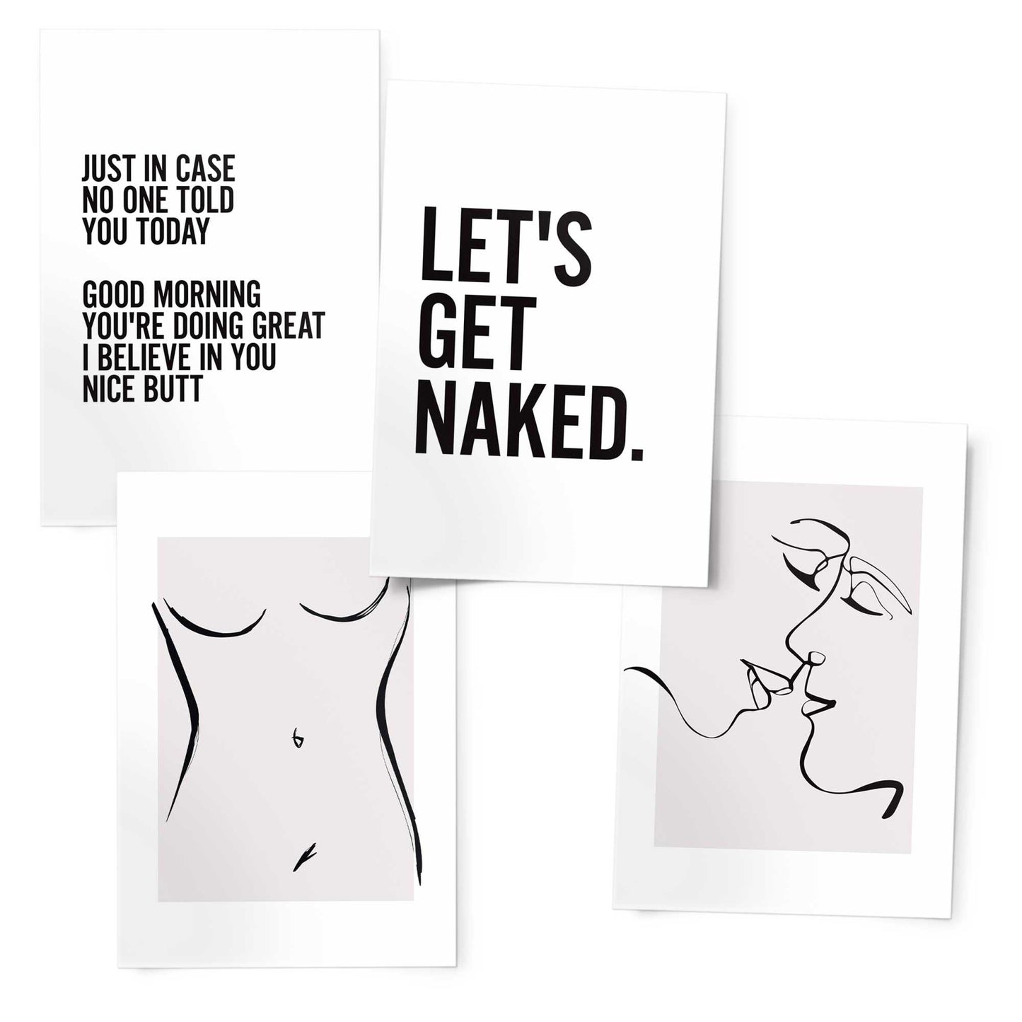 Premium Poster set Body Language 30x20