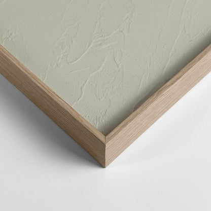 Relief Wandbild Terrace - sage green 70x50