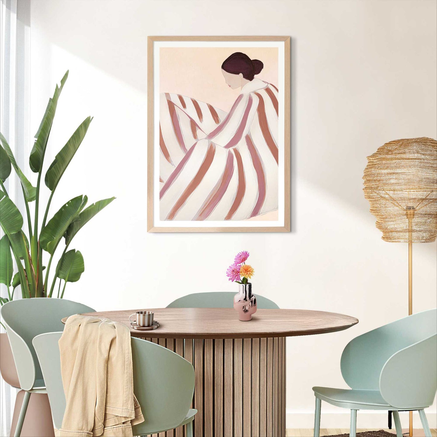 Bilderrahmen Poster 50x70 buche