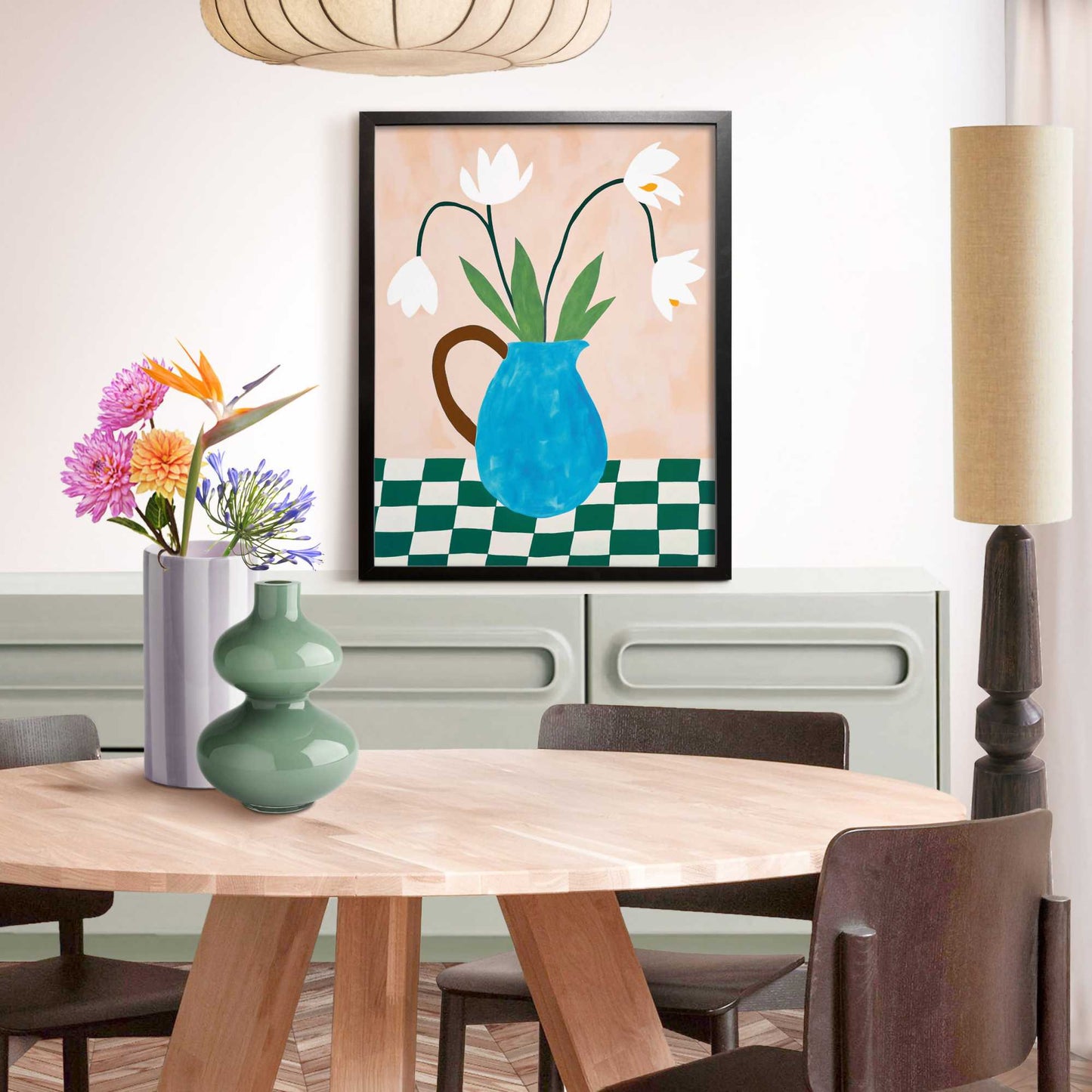 Bilderrahmen Poster 40x50 schwarz