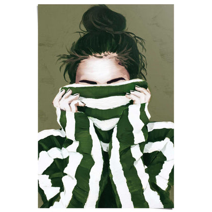 Poster Verborgen Blik 91,5x61