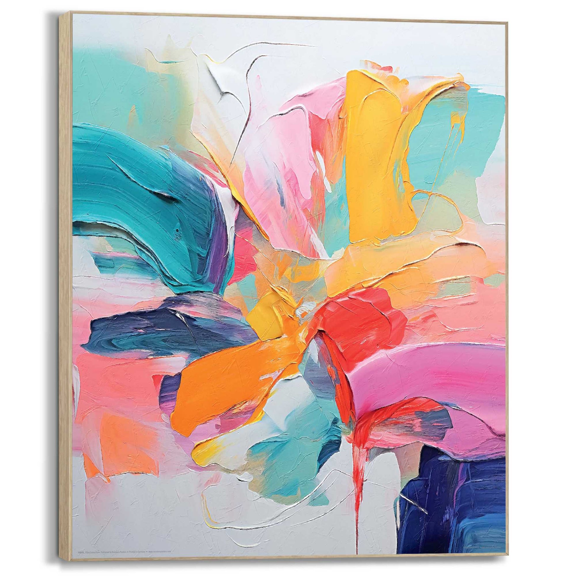 Schilderij Kleurexplosie 40x50