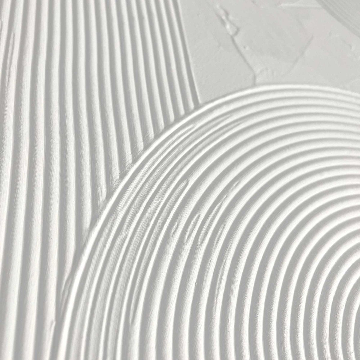 Abstracte wanddecoratie set met structuur Bogen 40x30 - Reliëf Art - Reinders
