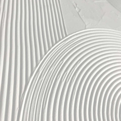 Abstracte wanddecoratie set met structuur Bogen 40x30 - Reliëf Art - Reinders