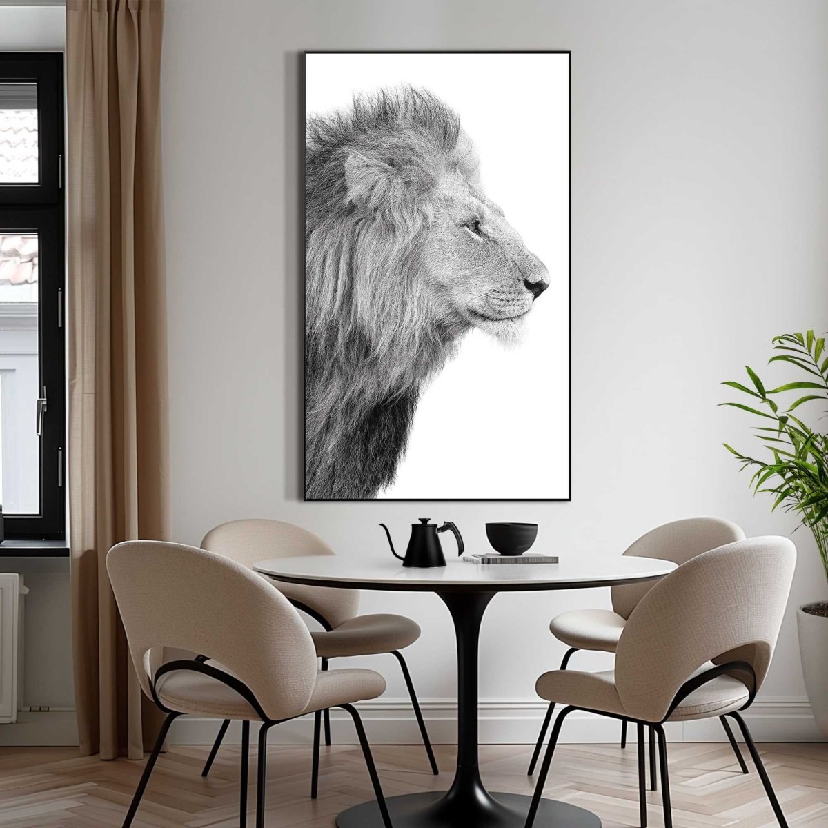 Art Frame Leeuwenkop 118x70 - Reinders