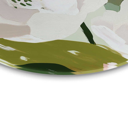 Glasschilderij Bloemen 70 Rond - Reinders