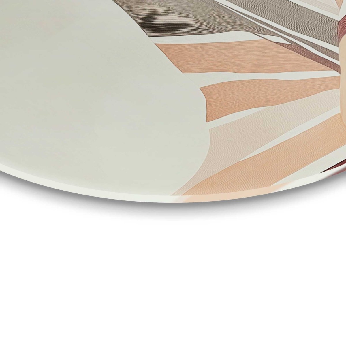 Glasschilderij Rustige elegantie 70 Rond - Reinders