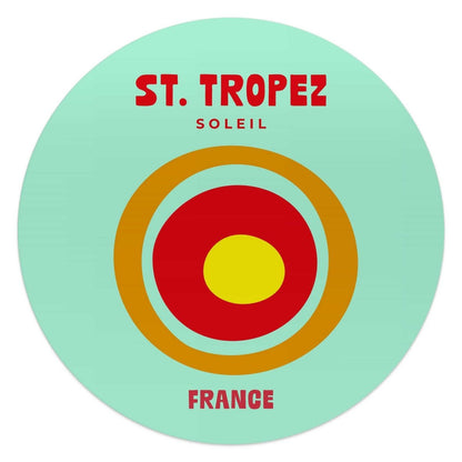 Glasschilderij Saint Tropez 50 Rond - Reinders