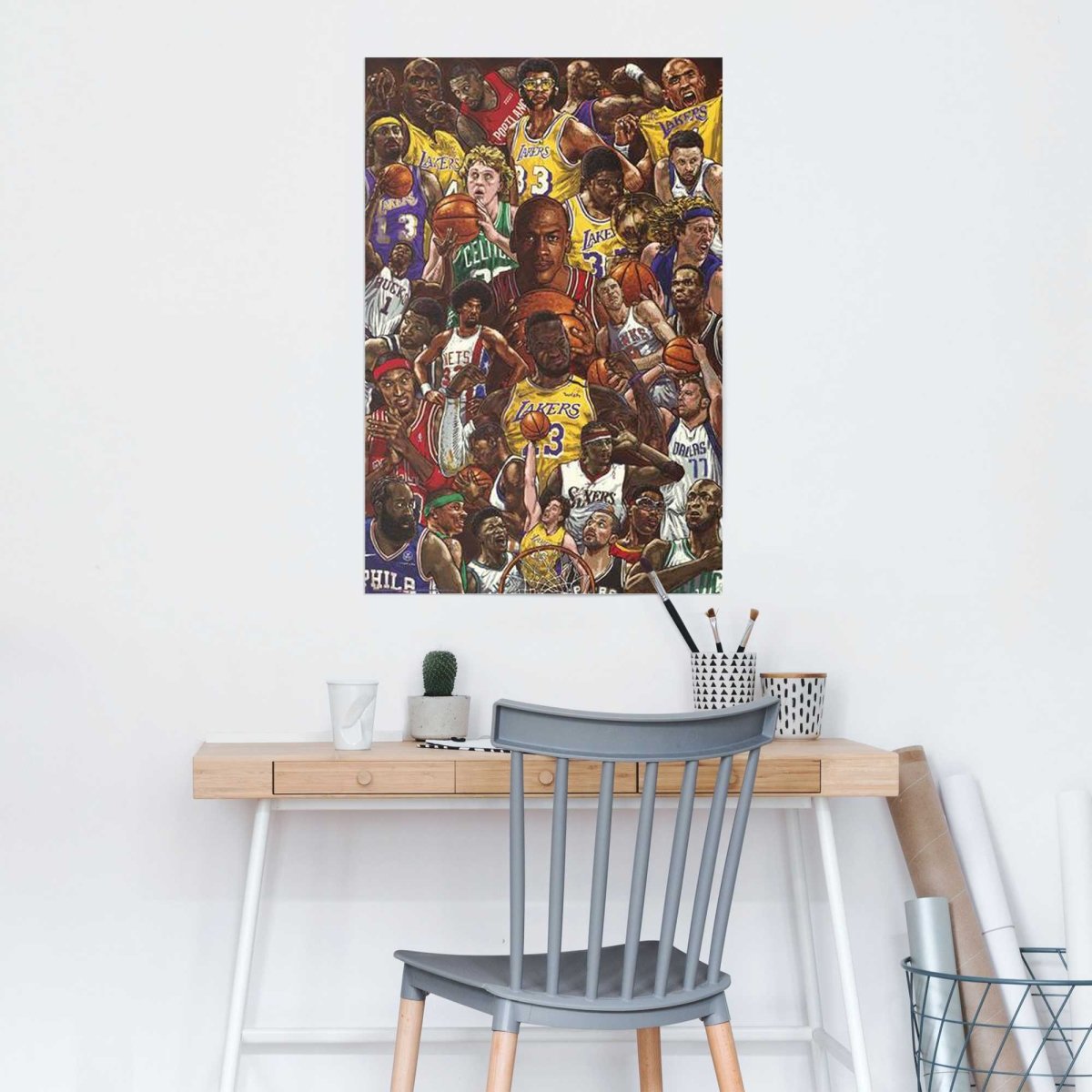 Poster Basketball Superstars 91,5x61 - Reinders