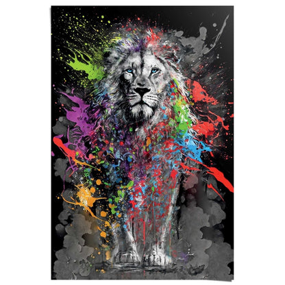 Poster Coloured Lion 91,5x61 - Reinders