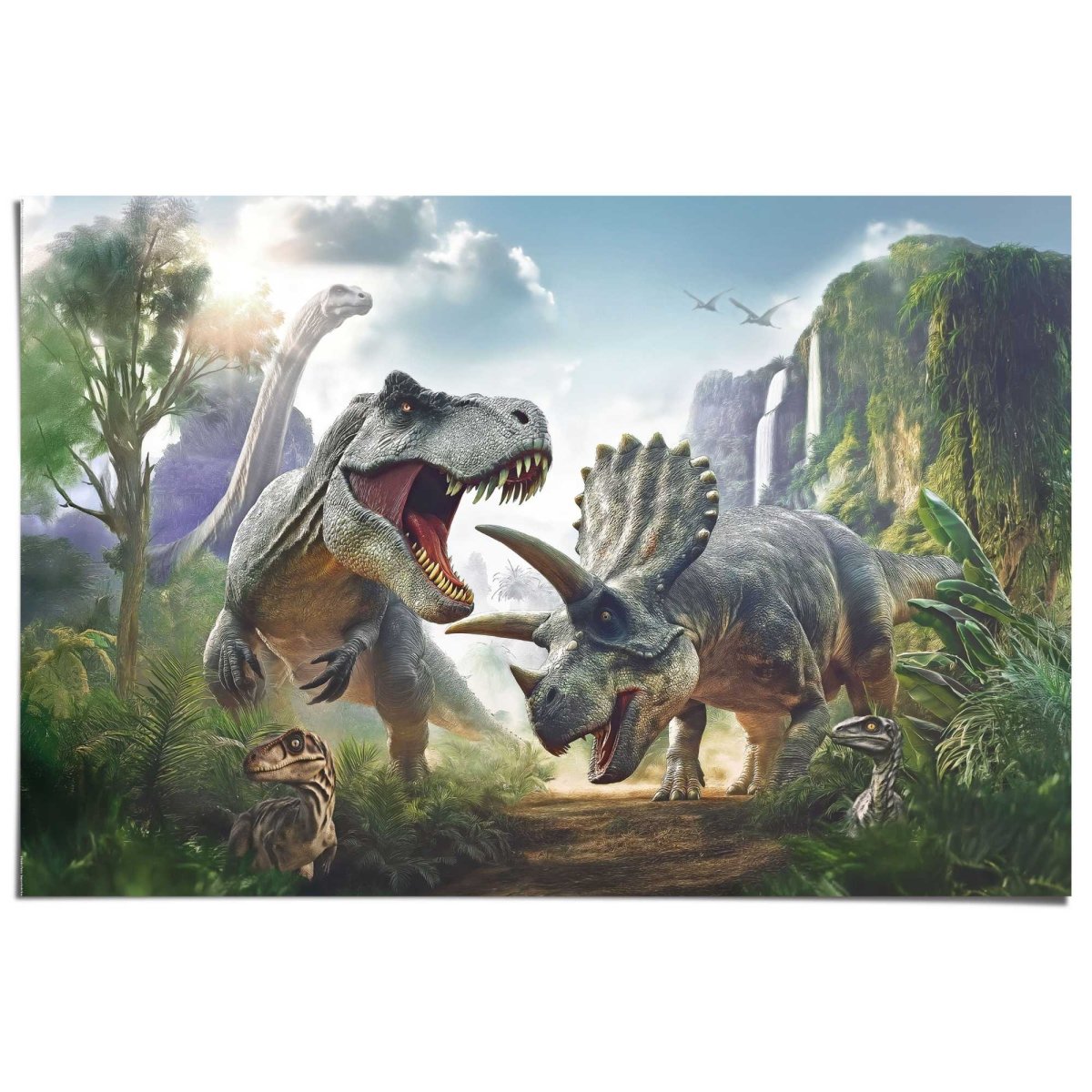 Poster Dino wereld 61x91,5 - Reinders