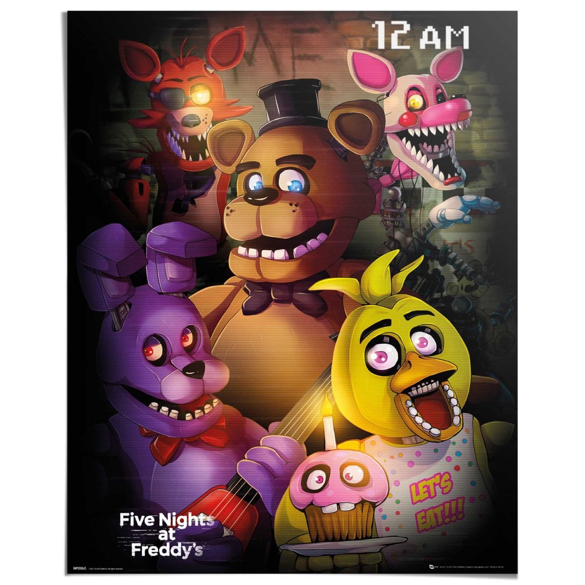 Poster Five Nights at Freddy's 50x40 - Reinders