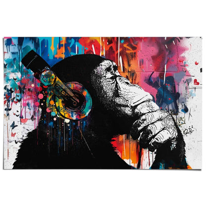 Poster Graffiti chimp 61x91,5 - Reinders
