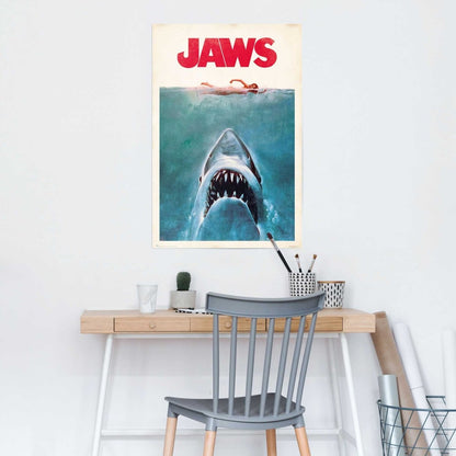 Poster Jaws 91,5x61 - Poster - Reinders